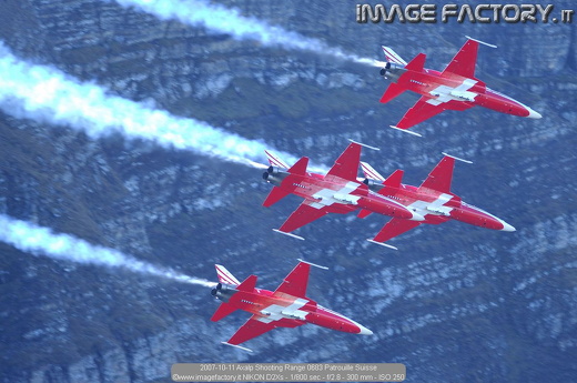 2007-10-11 Axalp Shooting Range 0683 Patrouille Suisse